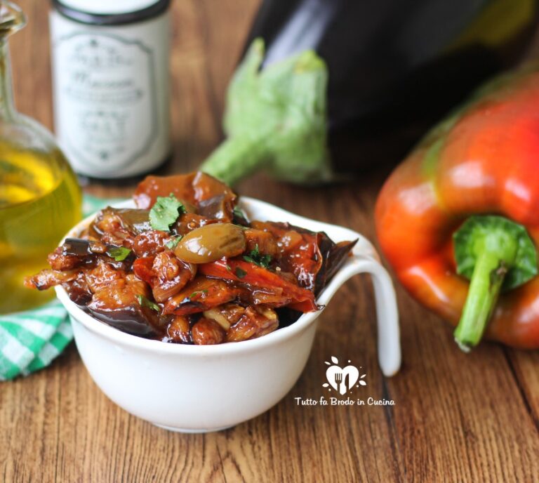 Caponata Siciliana Al Forno E Fritta Tutto Fa Brodo In Cucina