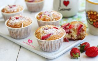 MUFFIN ALLE FRAGOLE SOFFICI