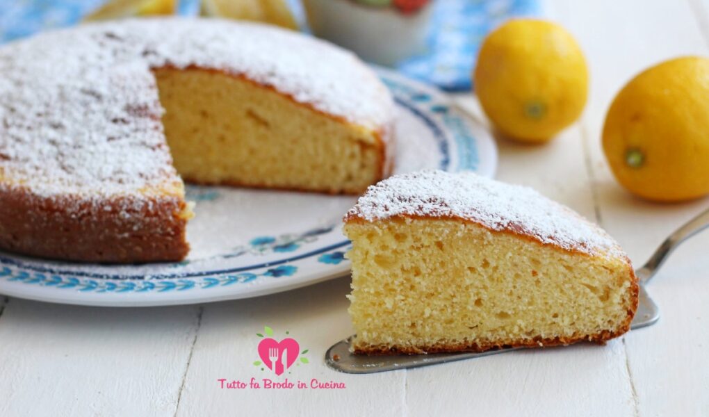 TORTA ALLA RICOTTA E LIMONE