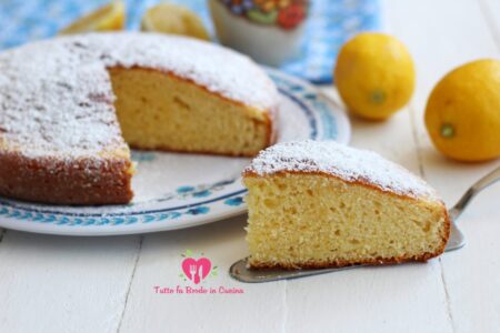 TORTA ALLA RICOTTA E LIMONE