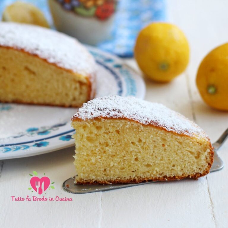 TORTA ALLA RICOTTA E LIMONE Anche Bimby - Tutto Fa Brodo In Cucina