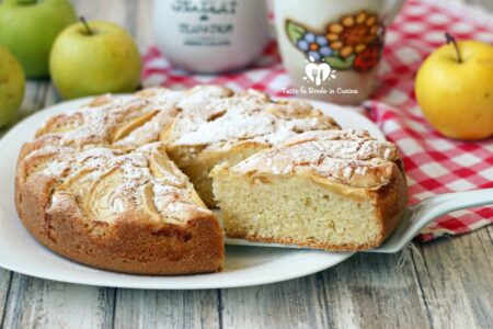 TORTA DI MELE CON E SENZA BIMBY FAN