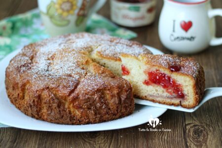 TORTA RICOTTA E MARMELLATA