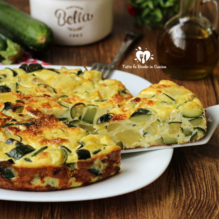 FRITTATA DI PATATE E ZUCCHINE Tutto fa Brodo in Cucina
