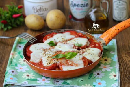 PATATE ALLA PIZZAIOLA IN PADELLA