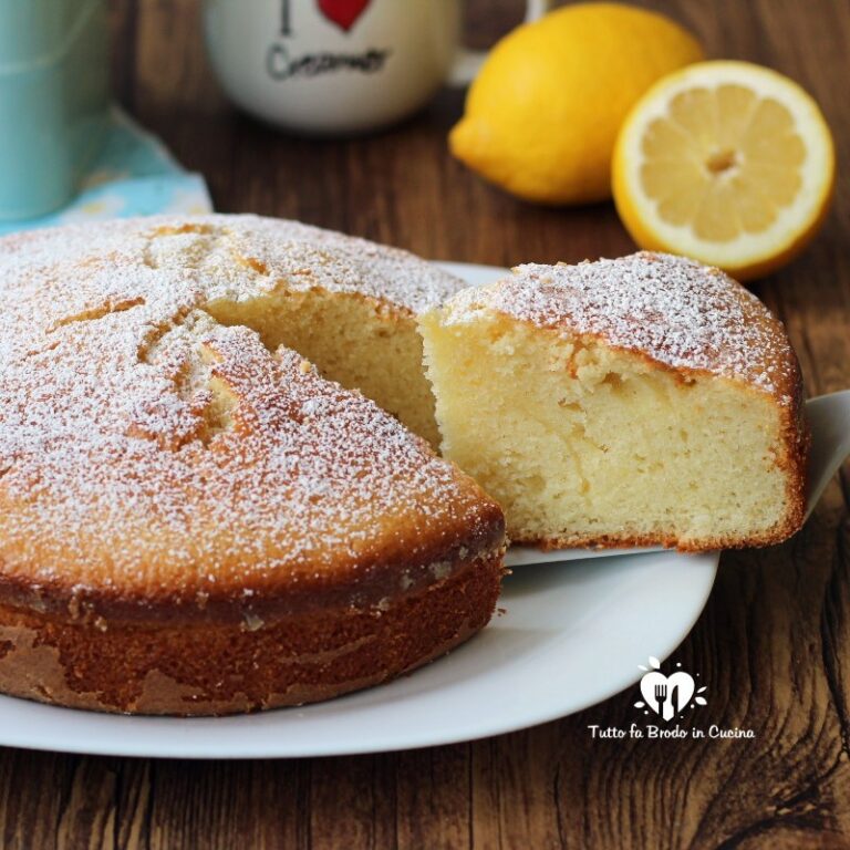 TORTA AL LIMONE BIMBY SOFFICE - Tutto Fa Brodo In Cucina