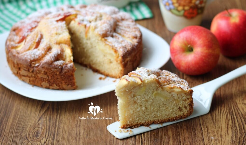 TORTA DI MELE E YOGURT con e senza Bimby