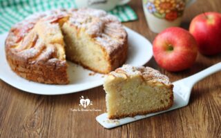 TORTA DI MELE E YOGURT CON E SENZA BIMBY