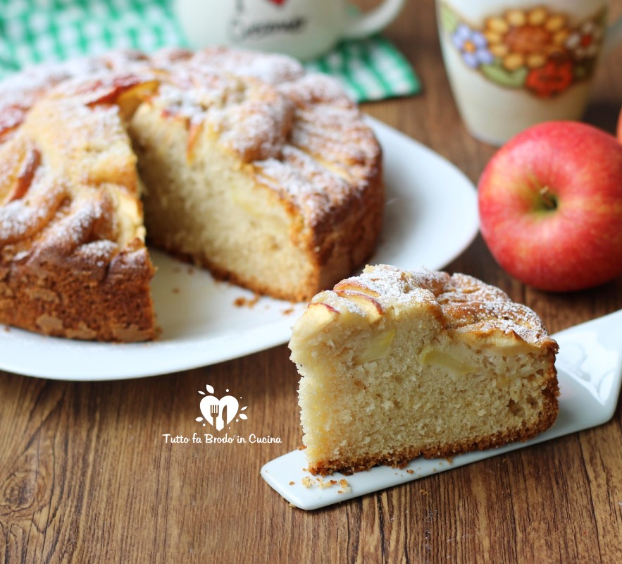TORTA DI MELE E YOGURT con e senza Bimby fan
