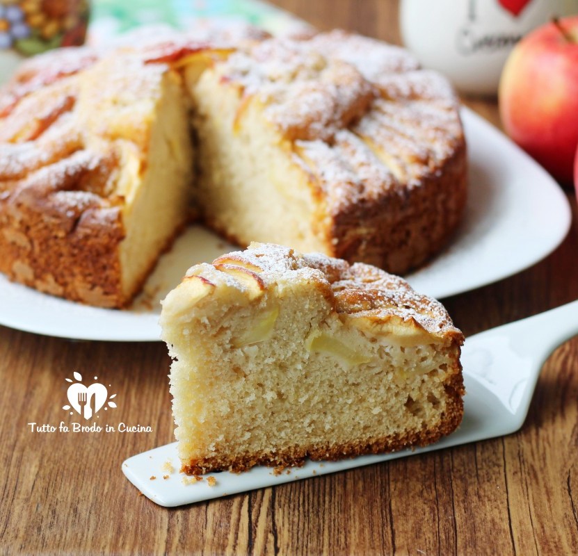 TORTA DI MELE MORBIDONA