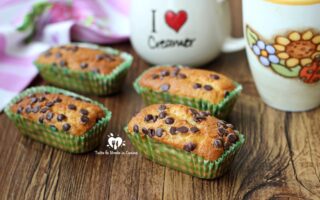 MINI PLUMCAKE ALLO YOGURT E CIOCCOLATO