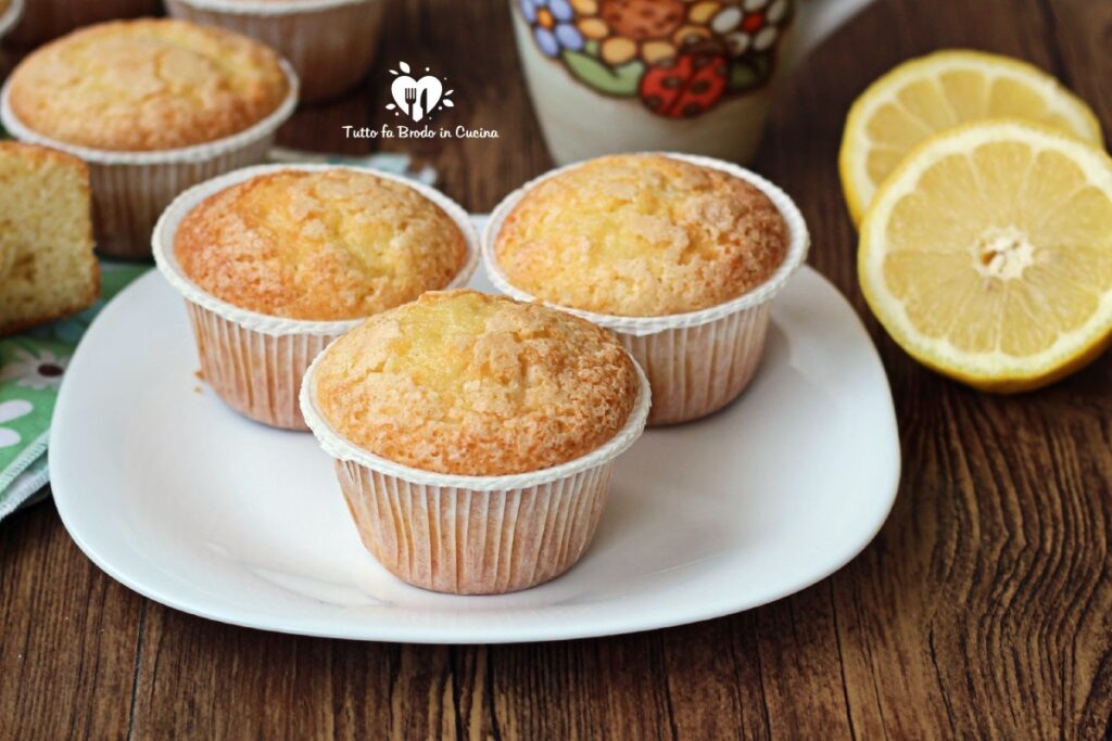 Muffin Al Limone Morbidi Bimby Tutto Fa Brodo In Cucina