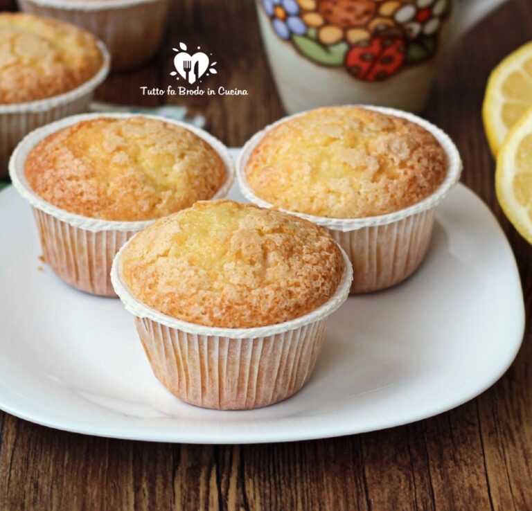 Muffin Al Limone Morbidi Bimby Tutto Fa Brodo In Cucina