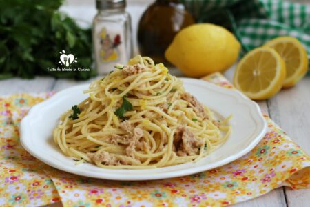 PASTA AL TONNO E LIMONE
