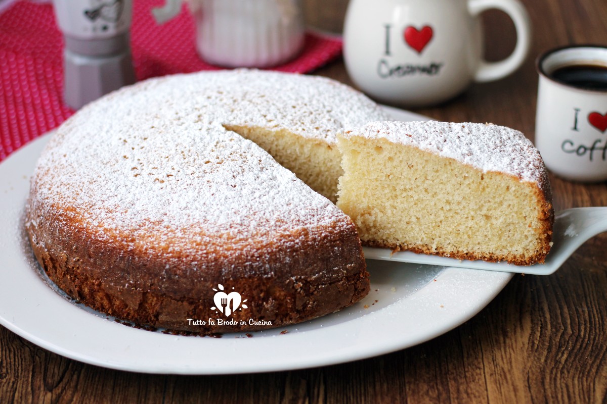 TORTA AL LATTE SOFFICE Della Nonna "anche Bimby" - Tutto Fa Brodo In Cucina