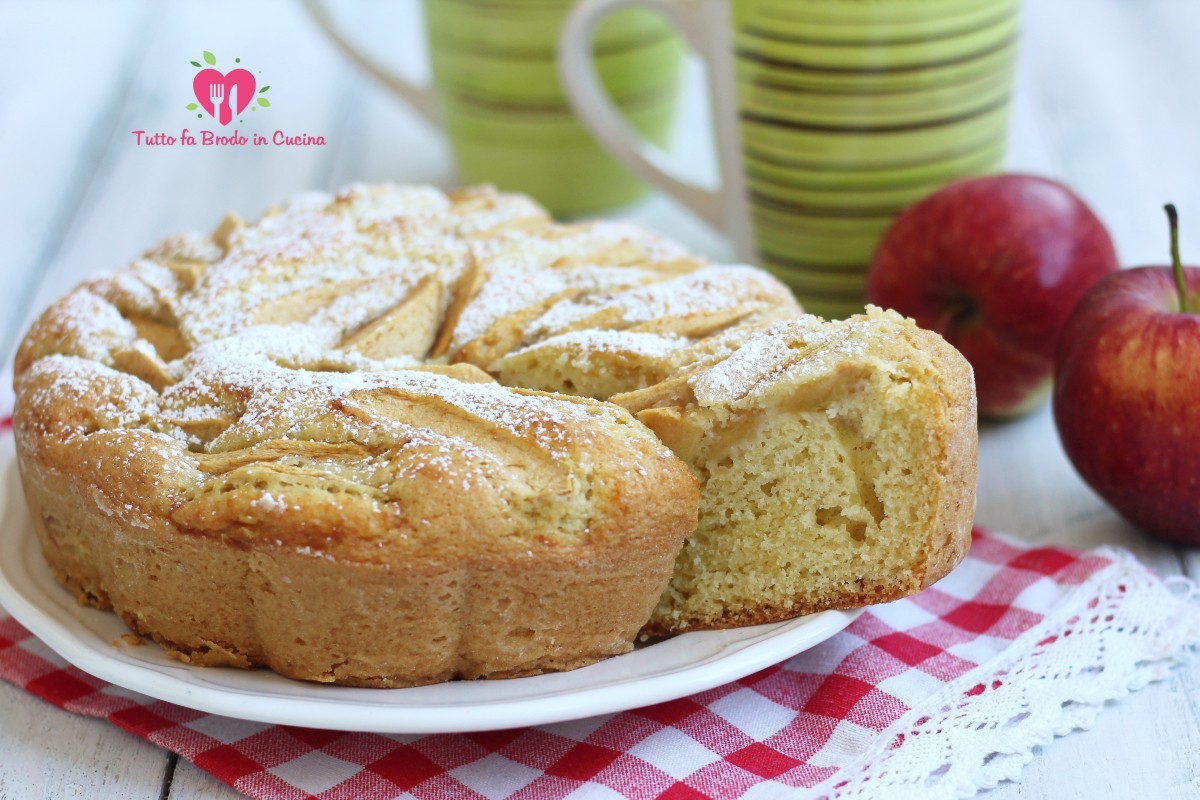 TORTA DI MELE BIMBY SOFFICE Senza Lattosio - Tutto Fa Brodo In Cucina