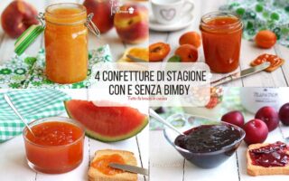 4 CONFETTURE DI STAGIONE BUONISSIME