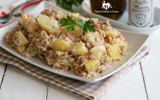 INSALATA DI PATATE E TONNO