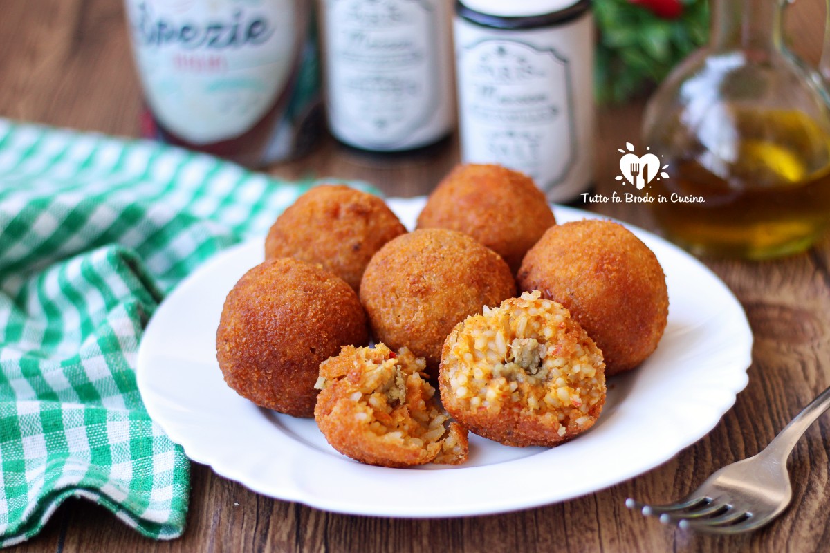 ARANCINI CON RISO AVANZATO Tutto fa Brodo in Cucina