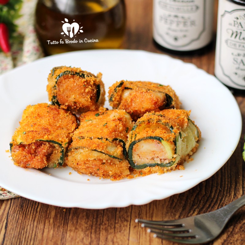 INVOLTINI DI ZUCCHINE al prosciutto e formaggio Tutto fa Brodo in Cucina