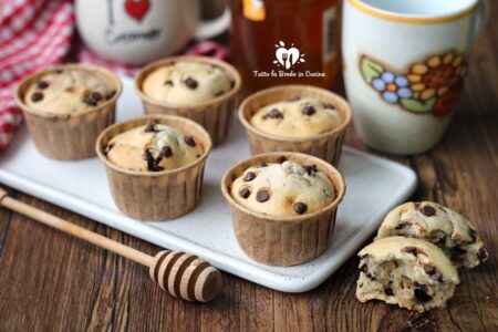 MUFFIN AL LATTE E MIELE