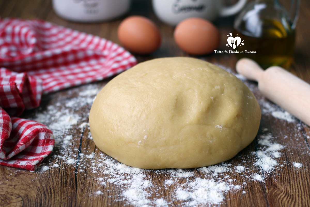 PASTA FROLLA SENZA BURRO E LATTE anche Bimby Tutto fa Brodo in Cucina