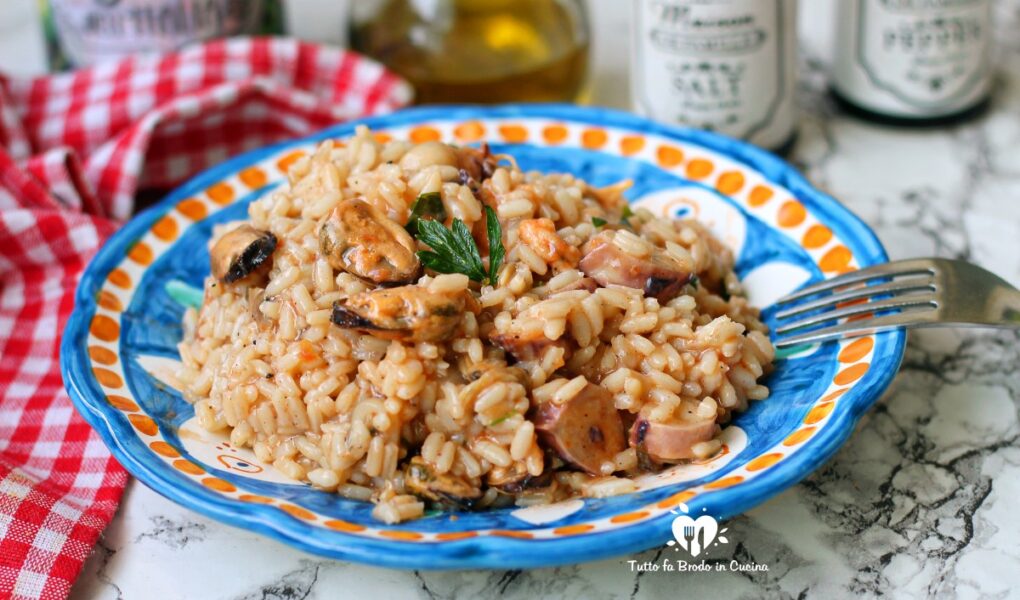 COME FARE IL RISOTTO ALLA PESCATORA BIMBY