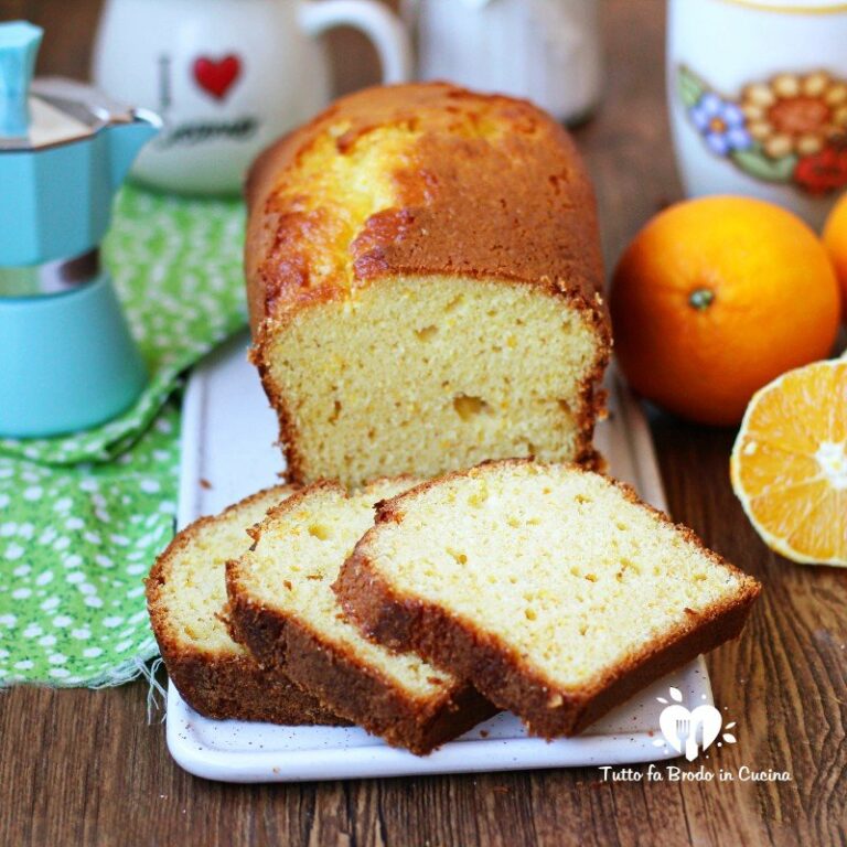 Plumcake Pan D Arancio Senza Burro E Latte Tutto Fa Brodo In Cucina